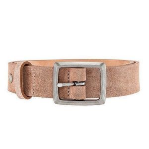 Rag & Bone Nude Suede Boyfriend Belt in Size Medium - Retail $160